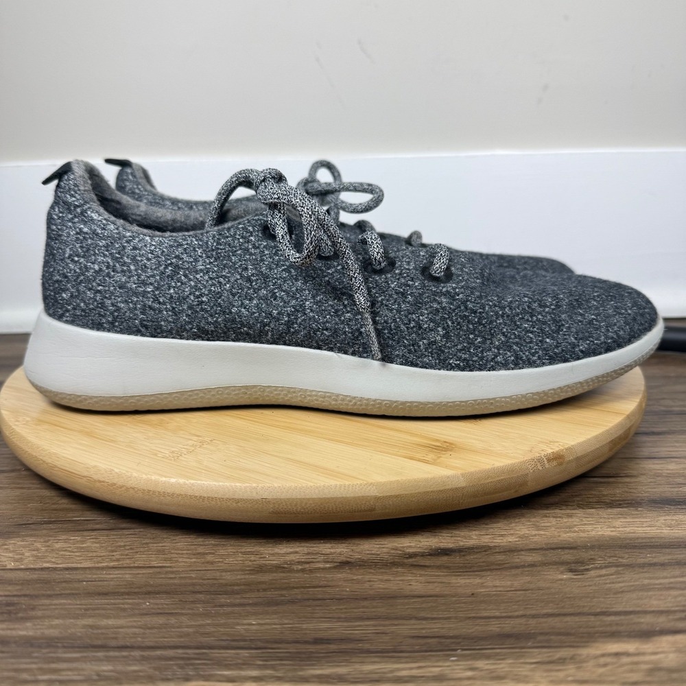 Allbirds Wool Runner Mens 11 Charcoal Grey Merino Sneakers Gorpcore Sustainable